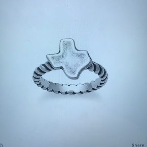 James Avery Texas ring size 8